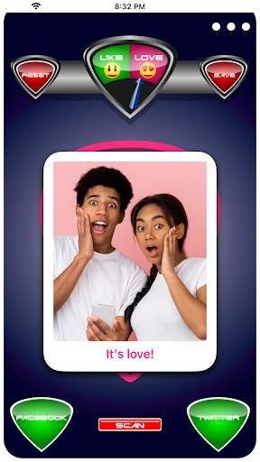 Love Detector Face Test Prank screenshot 1