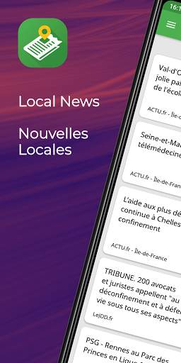 Nouvelles Locales - Local News screenshot 1