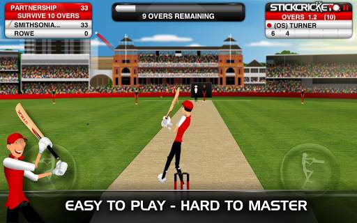 Stick Cricket Partnerships screenshot 11