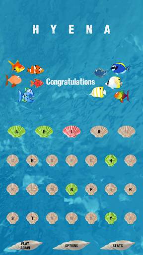 Hangman (Shark Attack) screenshot 2