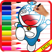 how to draw doraemon أيقونة