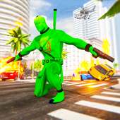 Superhero Gangster Revenge- Crime Games logo