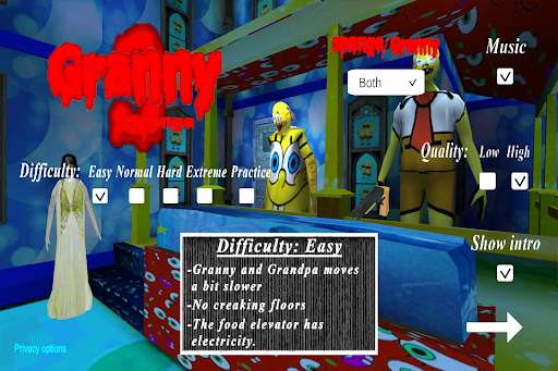 Sponge Granny Mod: Chapter 2 screenshot 1