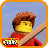 Fruits Lego Red Ninja icon