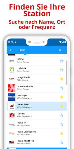 Radio Switzerland - DAB & Internet Radio App screenshot 3