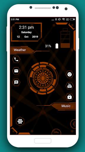 Hi-tech Launcher 3 - AppLock screenshot 7