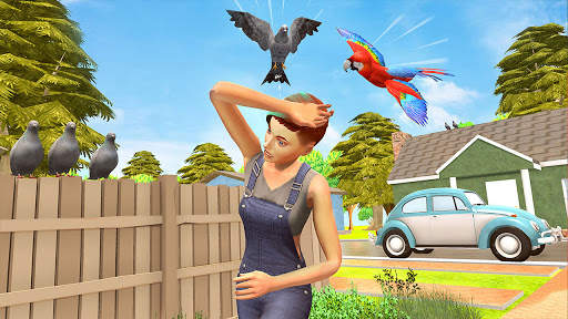 My Talking Pet Vet Parrot Simulator- Bird Lands 3D screenshot 2