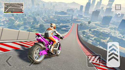 game balap motor: game motor screenshot 1