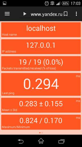Ping screenshot 1