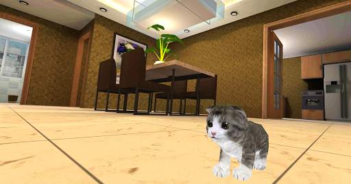 Котенок Кошка Симулятор 3D скриншот 2