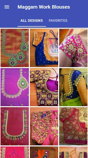 Maggam Work Blouse Designs скриншот 1