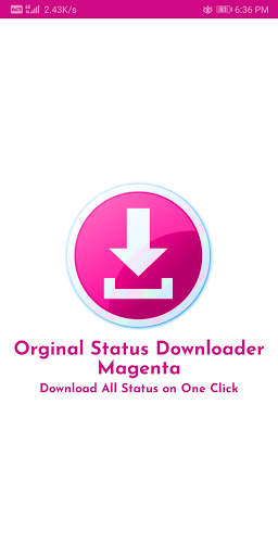 Orginal Status Downloader Magenta screenshot 2