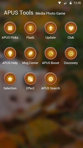 White Cat-APUS Launcher theme screenshot 3