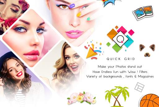Quick Photo Grid - Photo Editor & Collage Maker screenshot 1
