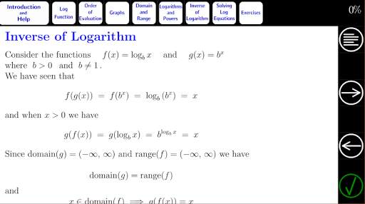 Algebra Tutorial 13: Logarithms II скриншот 6
