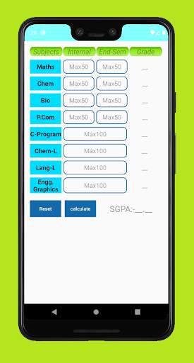 Kiit Cgpa Calculator screenshot 3