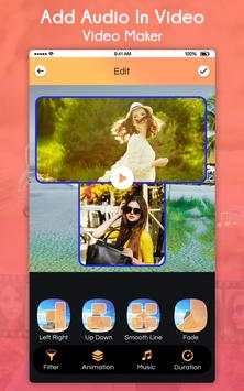 Add Audio In Video - Video Maker screenshot 5