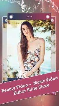 Beauty Video - Music Video Editor Slide Show screenshot 2