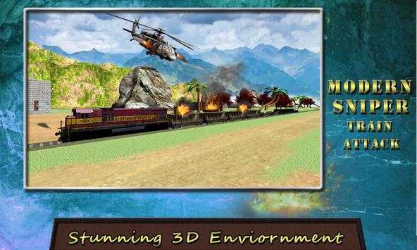 Modern Sniper Train Attack screenshot 5