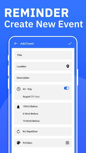 Calendar - Calendar app screenshot 3