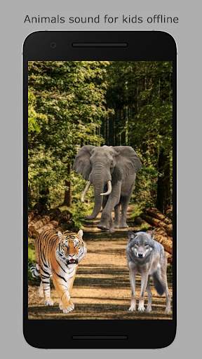 Animals sounds app for kids offline screenshot 1