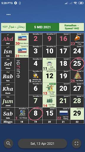 Kalendar Malaysia - Pengingat memo & cuti screenshot 4