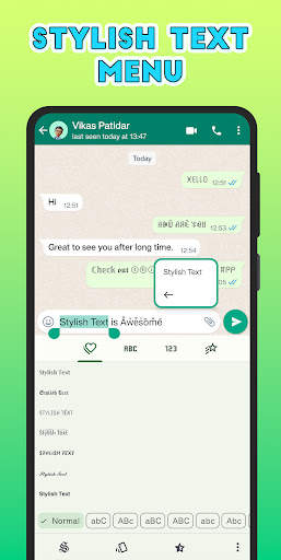 Stylish Text - Fonts Keyboard screenshot 11
