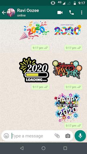 New Year Stickers for WhatsApp screenshot 5
