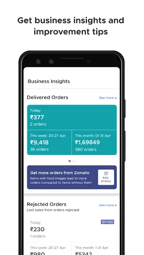 Zomato Restaurant Partner screenshot 3