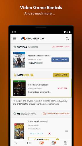 GameFly screenshot 1