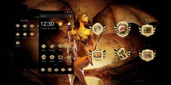 Death Goddess Theme screenshot 1