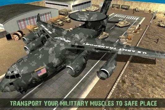 US Army flight simulator  - Army Tank transporter screenshot 9