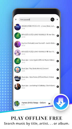 Music downloader - Music player screenshot 2