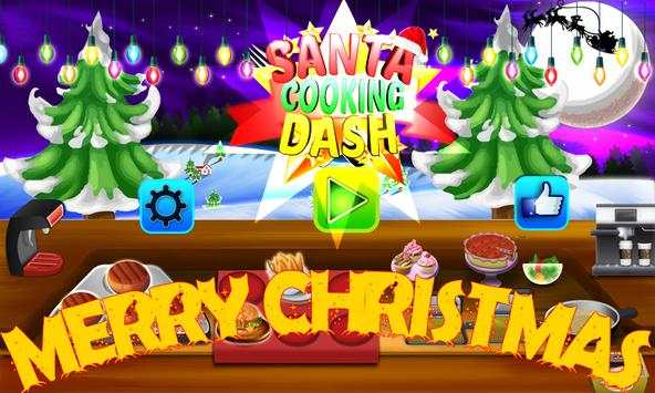 Santa Cooking Dash скриншот 1
