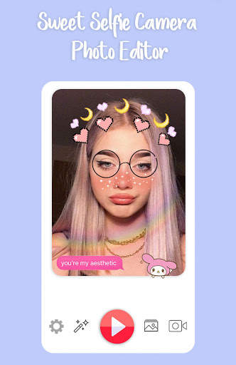 Live Face Sticker Sweet Camera & Beauty Snap screenshot 6