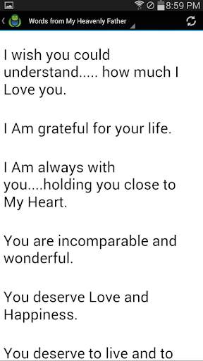 Words From My Heavenly Father screenshot 2