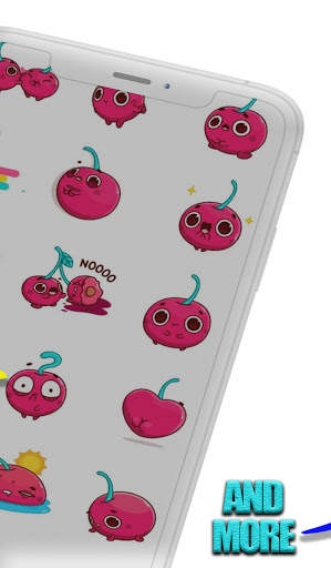 Hot Cherry Stickers screenshot 2