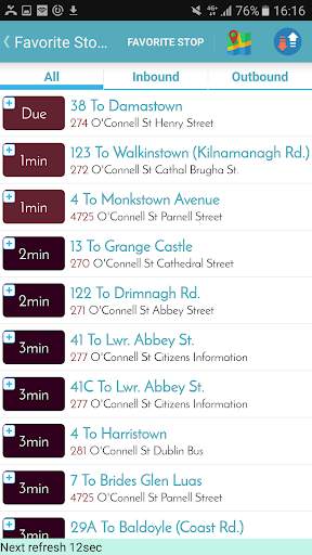 Ireland / Dublin Bus Realtime screenshot 2