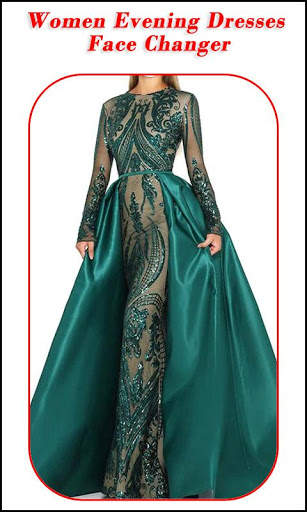 Women Evening Dresses Face Changer screenshot 4