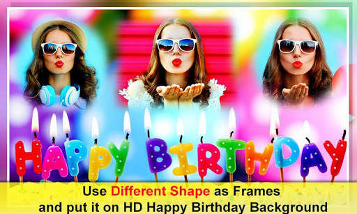 Birthday Dual Photo Frames screenshot 4