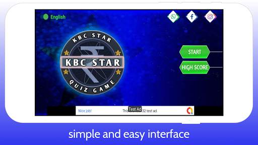 KBC Quiz 2020 - Hindi & English Quiz Game screenshot 1