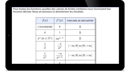 Maths TS : Dérivation screenshot 7