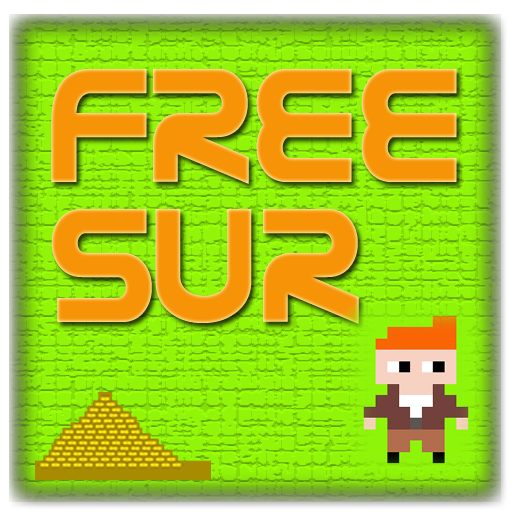 Freesur 8 bit retro game icon