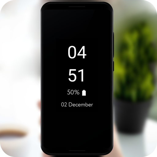 Always On Display Clock Watch icon