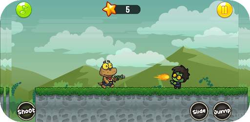 Dino vs Zombie Penembakan screenshot 3