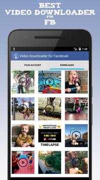 Descargar vídeos para Facebook screenshot 4