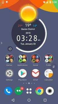 TSF Shell Colorful Theme स्क्रीनशॉट 1