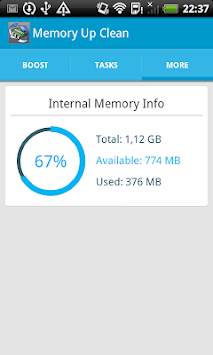 Memory Up Clean скриншот 3