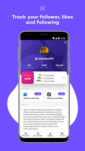 WitBooster - Grow Tiktok video followers for free! screenshot 6