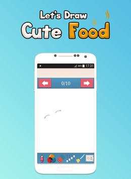 How to draw cute food characters screenshot 2